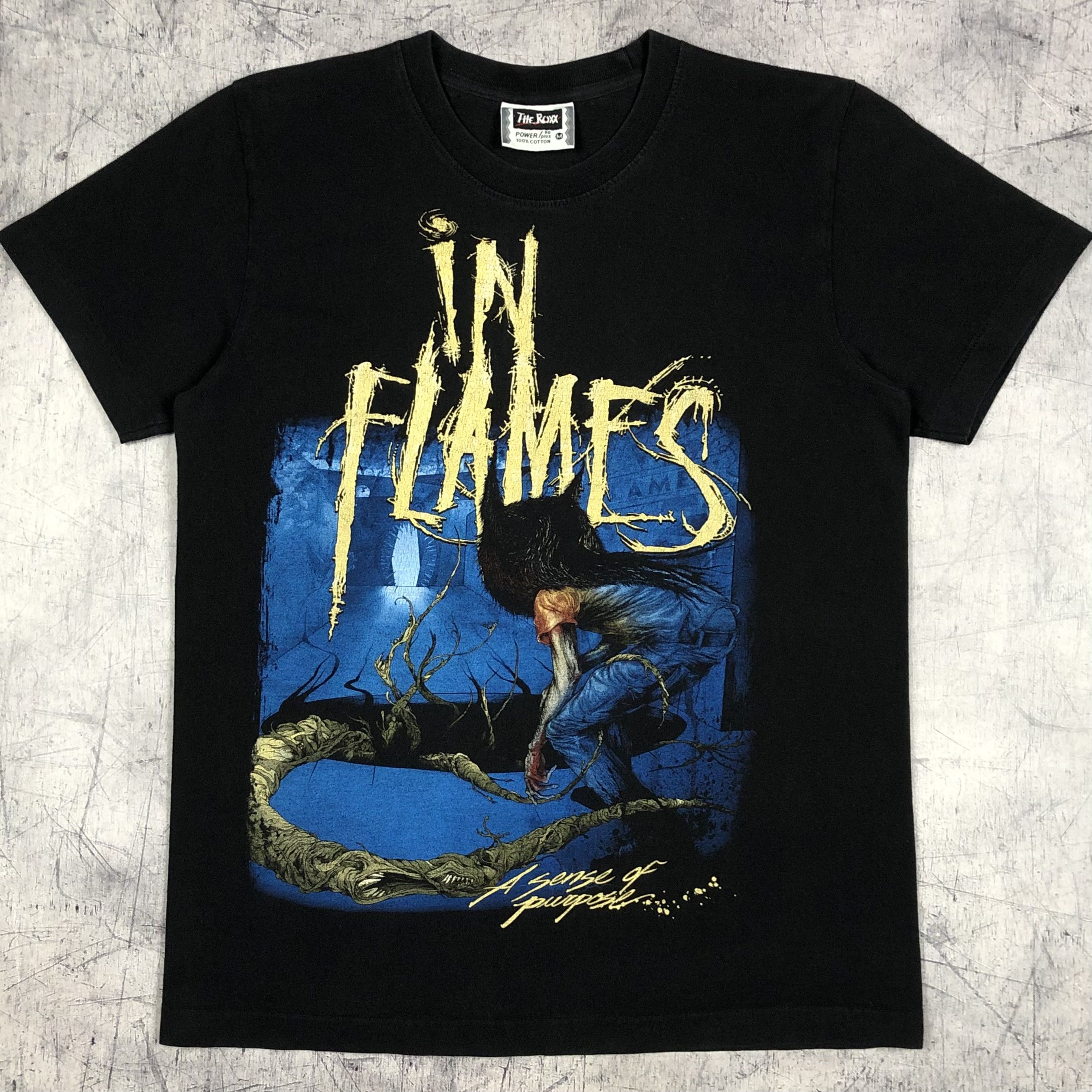 Band Tees In Flames A Sense Of Purpose Single Stitch Tee Size US S / EU 44-46 / 1 - 1 Thumbnail