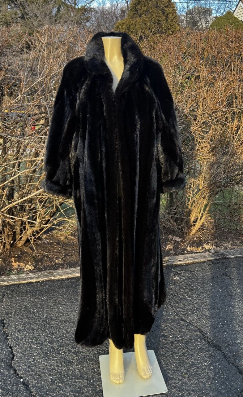 Other Black Mink Fur Coat from Steven Corn Furs Size M / US 6-8 / IT 42-44 - 4 Thumbnail