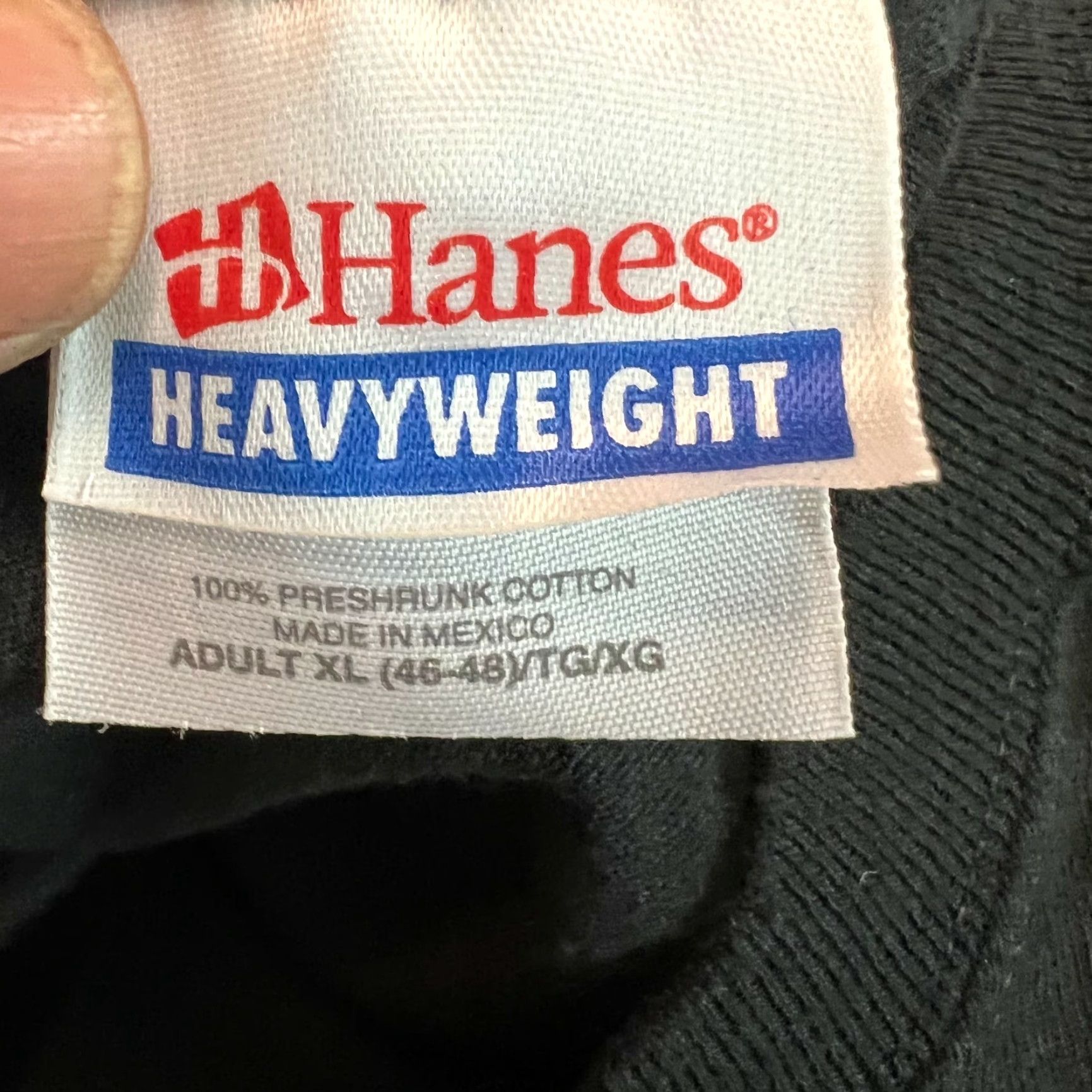 Hanes Hanes Mens Black T Shirt XL Bike Week Sturgis August 2004 The Legends Lives On Graphic Print Crew Neck Short Sleeve 100% Cotton Vintage No Size US XL / EU 56 / 4 - 5 Thumbnail