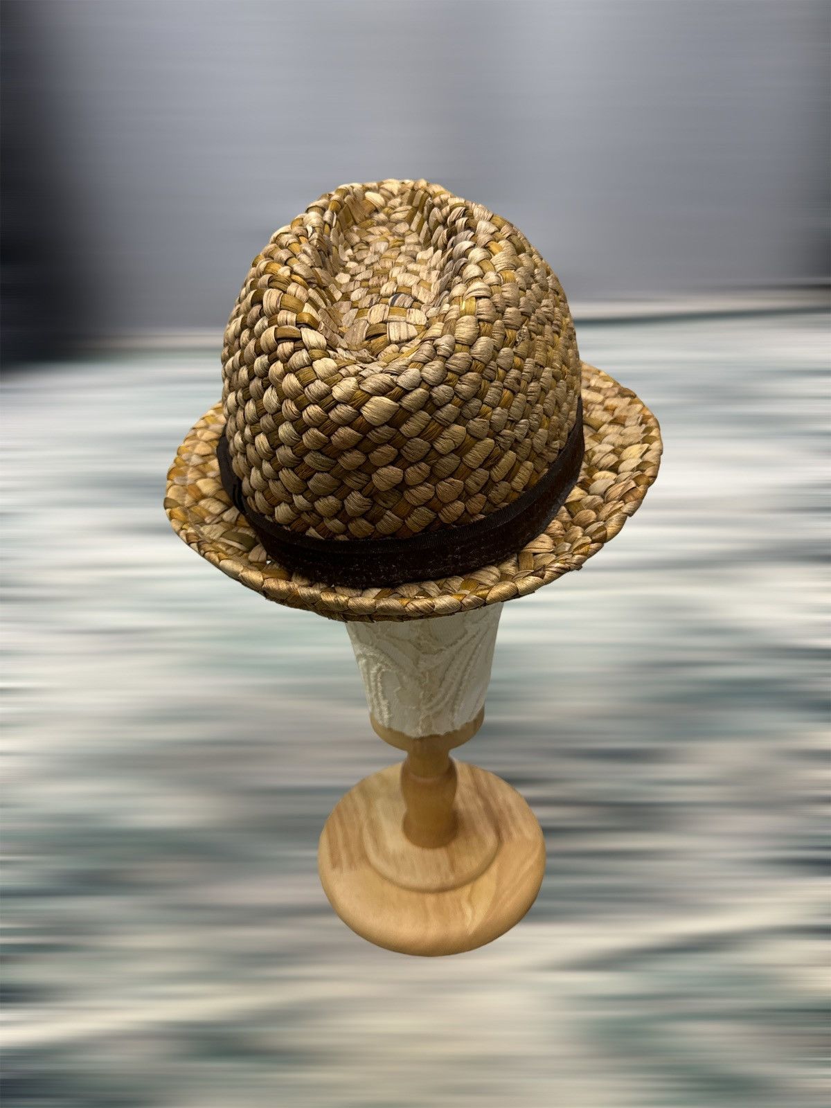Designer × Vintage VINTAGE NOL PAPER STRAW EMBROIDERED HAT Size ONE SIZE - 4 Thumbnail