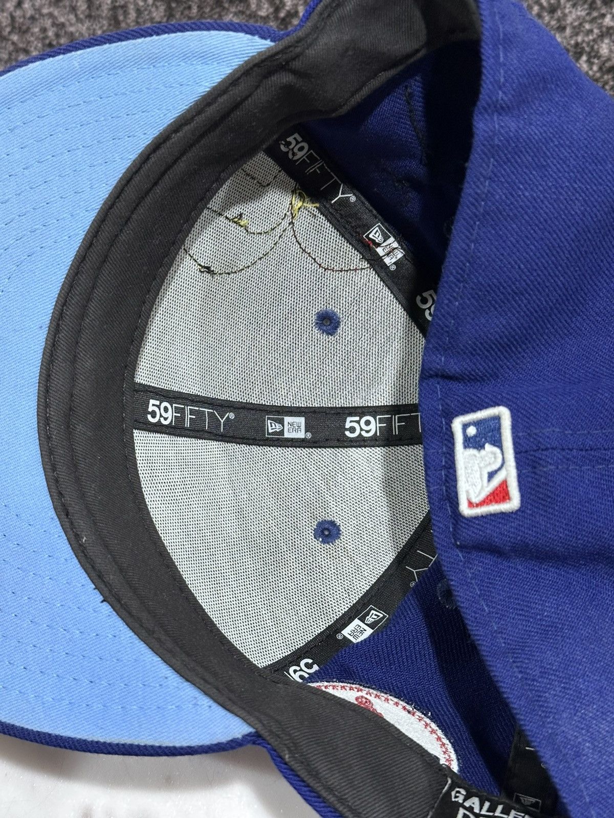 Gallery Dept. Gallery Dept Los Angeles LA Dodgers Blue G Patch Fitted Hat Size ONE SIZE - 18 Thumbnail