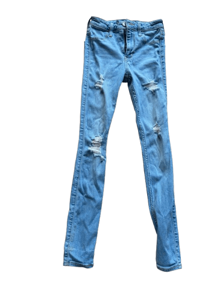 Aeropostale Aeropostale Women’s Skinny Size 000 Distressed Y2K Stretch Size 22" - 1 Thumbnail
