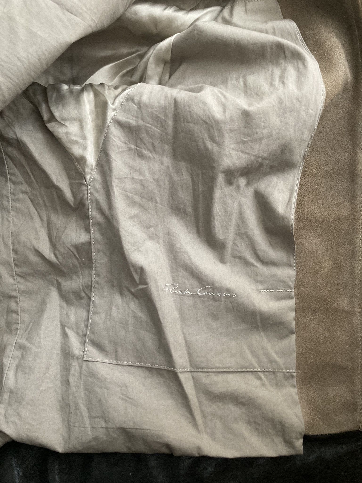 Rick Owens FW12 "MOUNTAIN" Cropped Runway Cow Leather Jacket Rick Owens Size US L / EU 52-54 / 3 - 15 Thumbnail