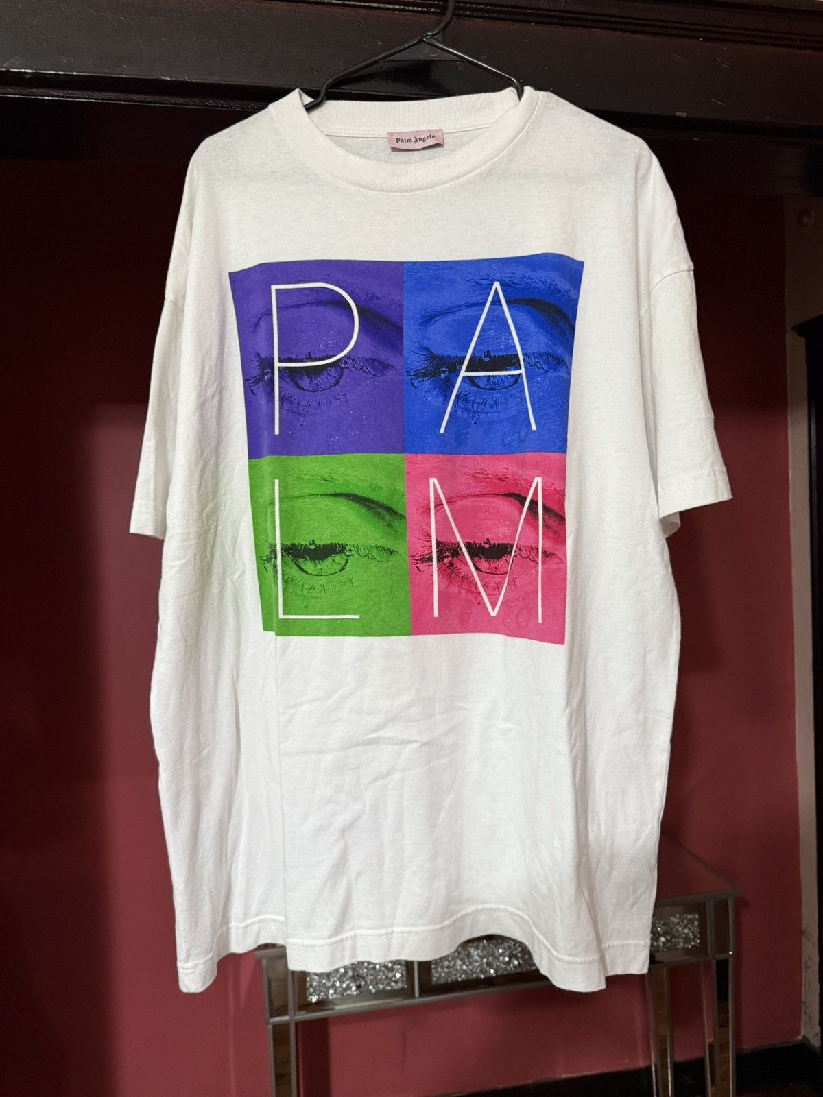 Palm Angels Palm Angels Eyes Kids Tee Size XXL Size US XXL / EU 58 / 5 - 1 Thumbnail
