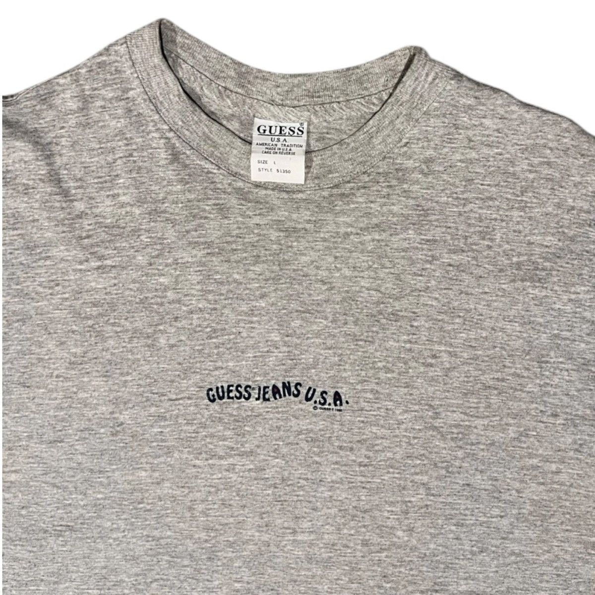 Guess Vintage Guess Jeans USA T Shirt Size US L / EU 52-54 / 3 - 2 Thumbnail