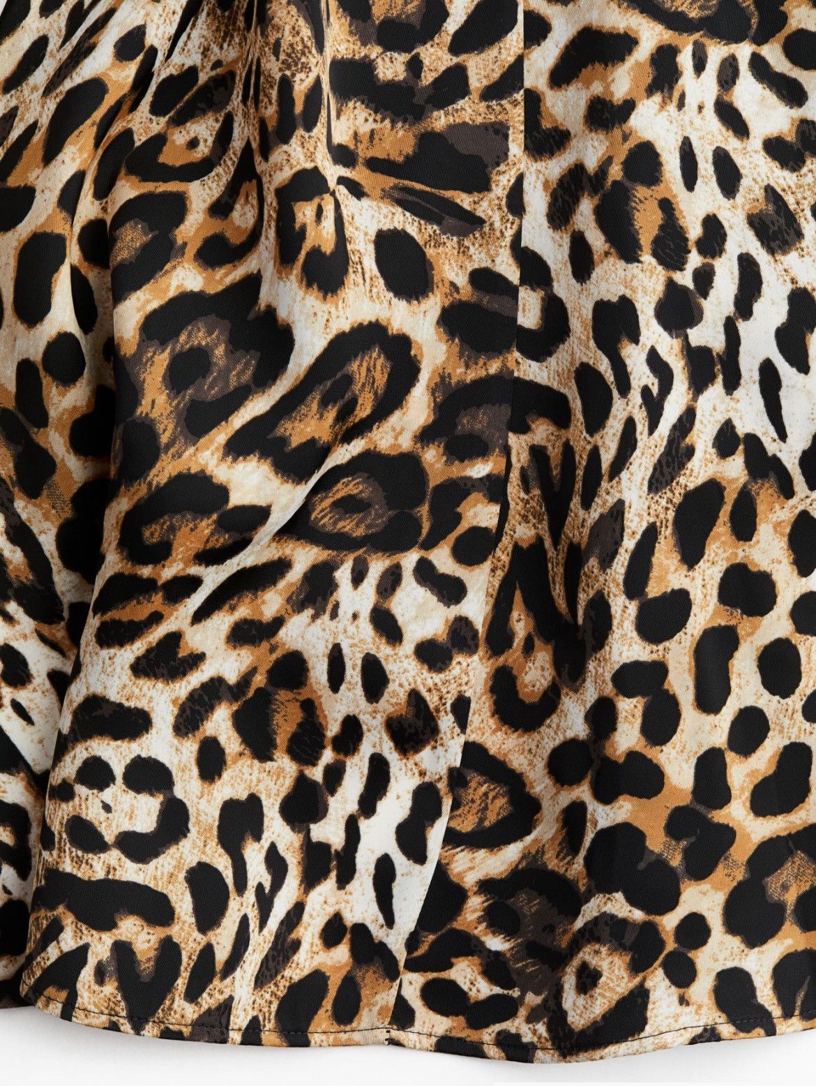 H&M H&M leopard print skirt asymmetrical Size 28" / US 6 / IT 42 - 6 Thumbnail