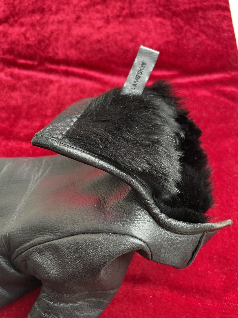 Dior Dior Vintage Leather Rabbit Gloves Galliano Size ONE SIZE - 5 Thumbnail