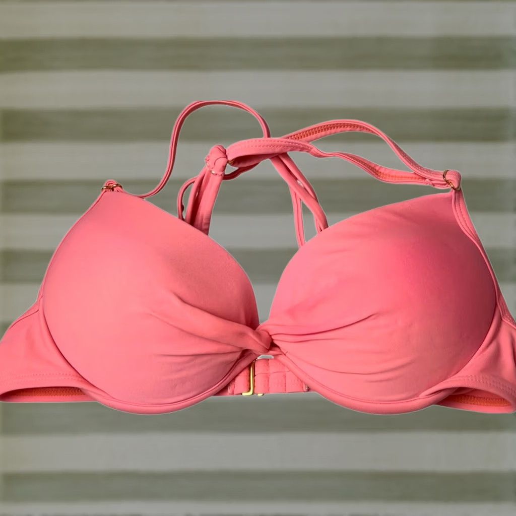 Vintage California Sunshine Pink Bikini Top Adjustable Strap Medium Women M Bikini Top Pink California Sunshine, Bikini, Top, Women, M, Pink Size M / US 6-8 / IT 42-44 - 1 Thumbnail