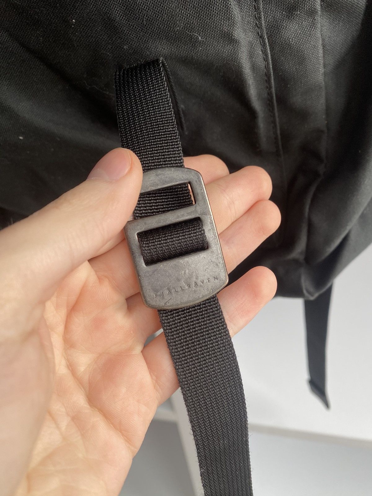 Fjallraven × Vintage Vintage Fjallraven Unisex Black Large G-1000 Laptop Backpack Size ONE SIZE - 9 Thumbnail