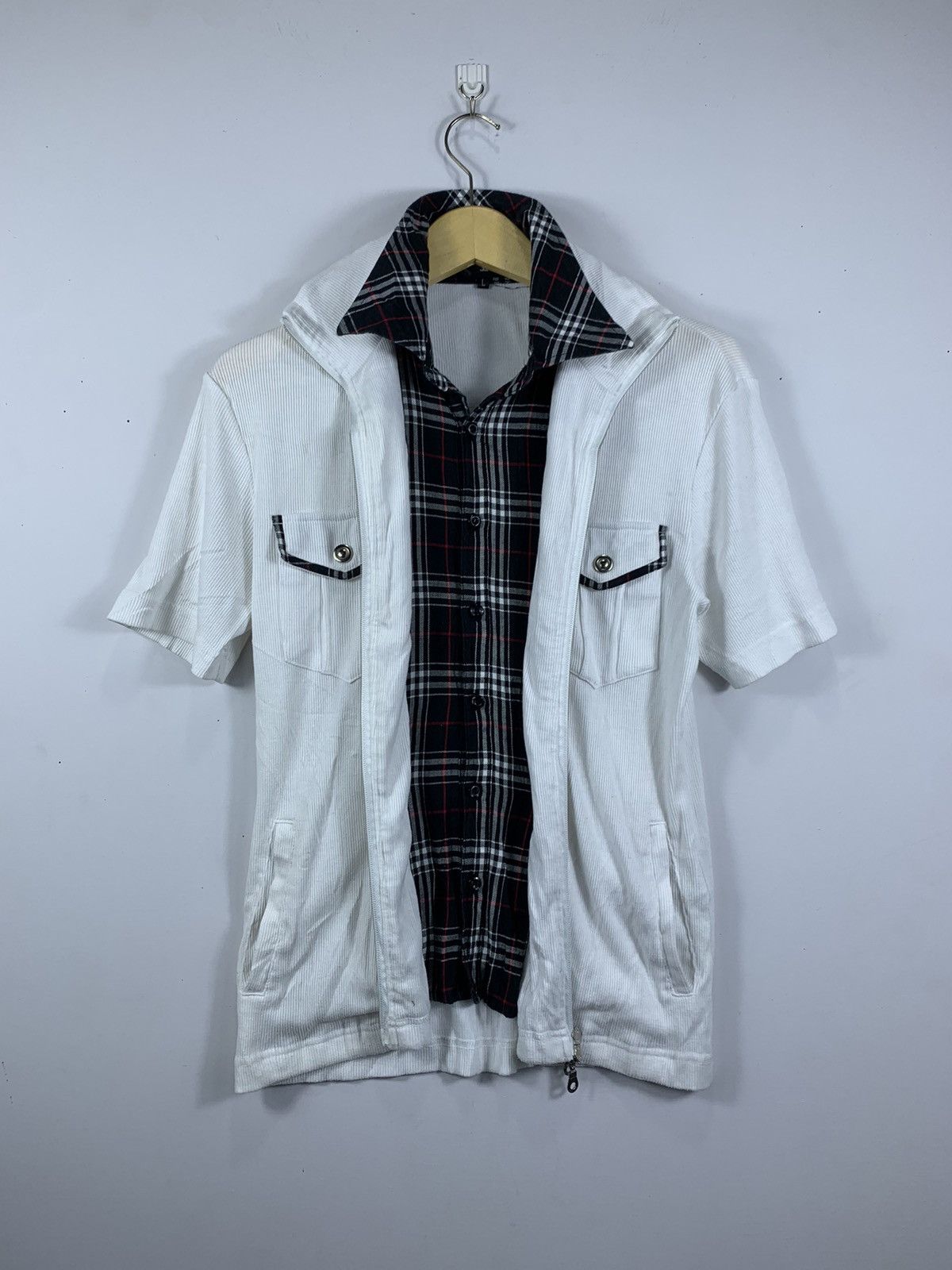 image of If Six Was Nine x In The Attic Y2K In The Attic Double Layer in White (Size Medium)
