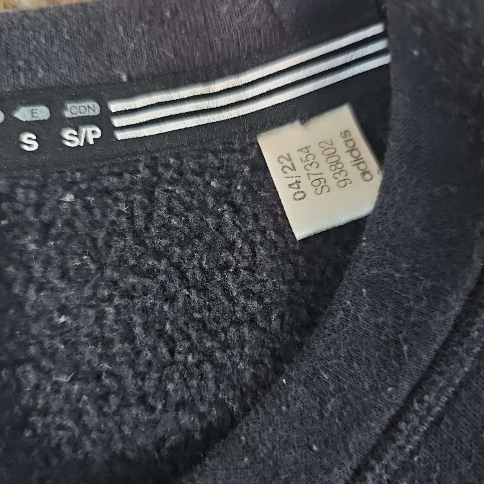 Adidas Adidas S Black Sweatshirt Size US S / EU 44-46 / 1 - 4 Thumbnail