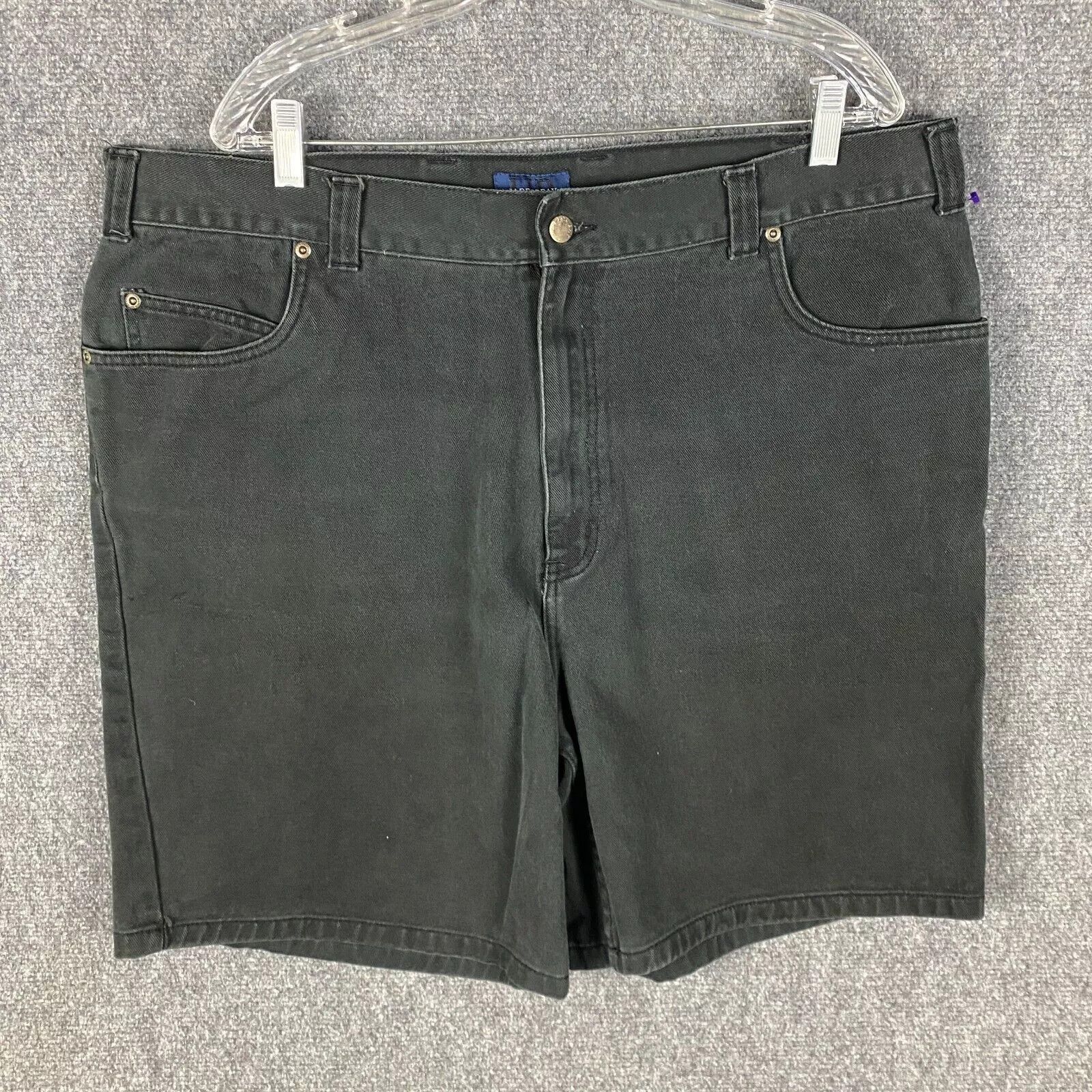 Other Harbor Bay Shorts Men's 44 Denim Bermuda Gray Zipper Fly Size US 44 / EU 60 - 1 Thumbnail