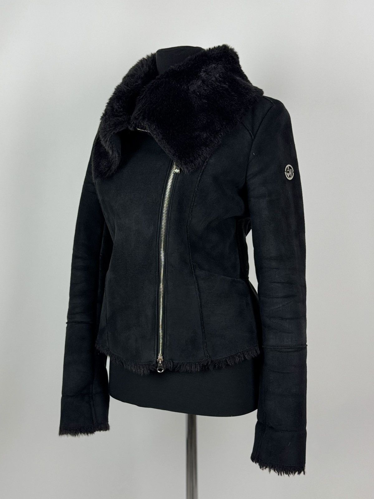 Armani Armani Jeans Faux Suede Fur Rider Jacket Size M / US 6-8 / IT 42-44 - 1 Thumbnail