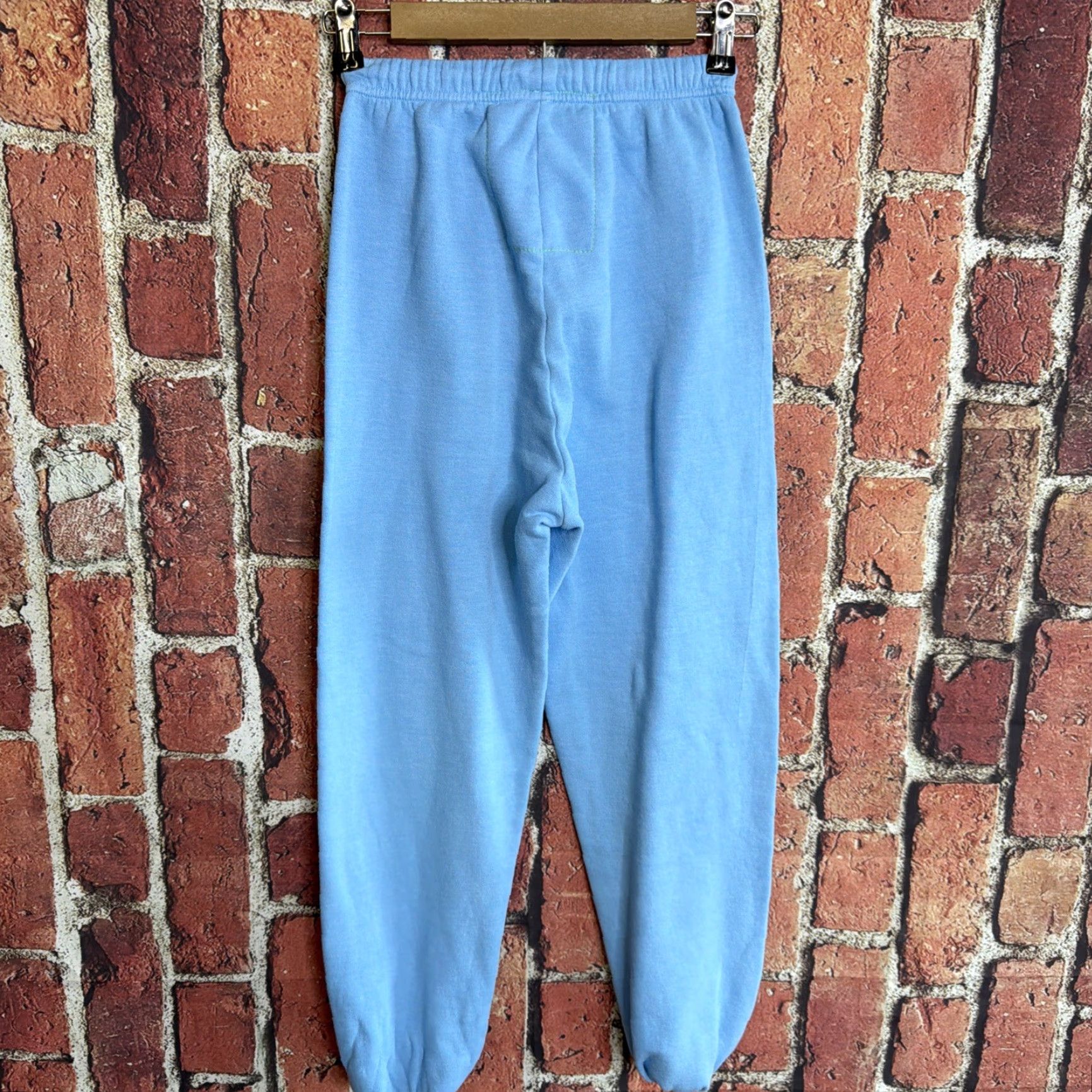 Aviator Nation VINTAGE Aviator Nation XS Blue Joggers Rainbow Heart Logo Made in USA Size 26" / US 2 / IT 38 - 4 Thumbnail