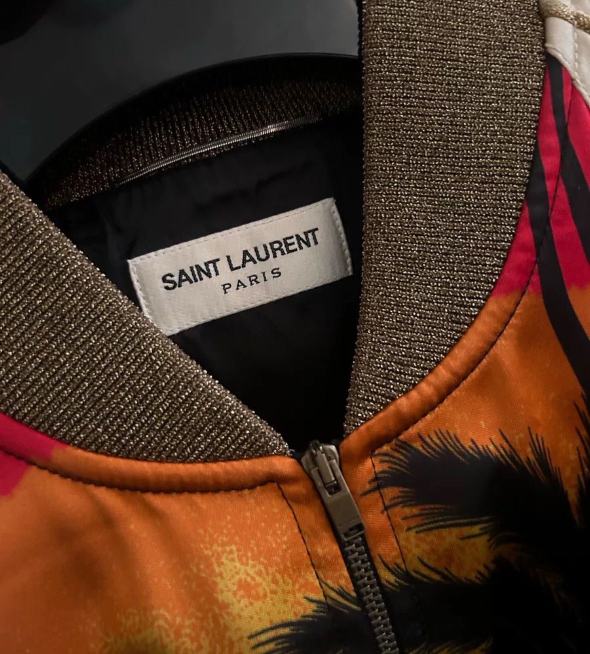 Saint Laurent Paris × Yves Saint Laurent Saint Laurent slp16SS Coconut Tree Jacket 2412-Nextarrow Size US M / EU 48-50 / 2 - 3 Thumbnail