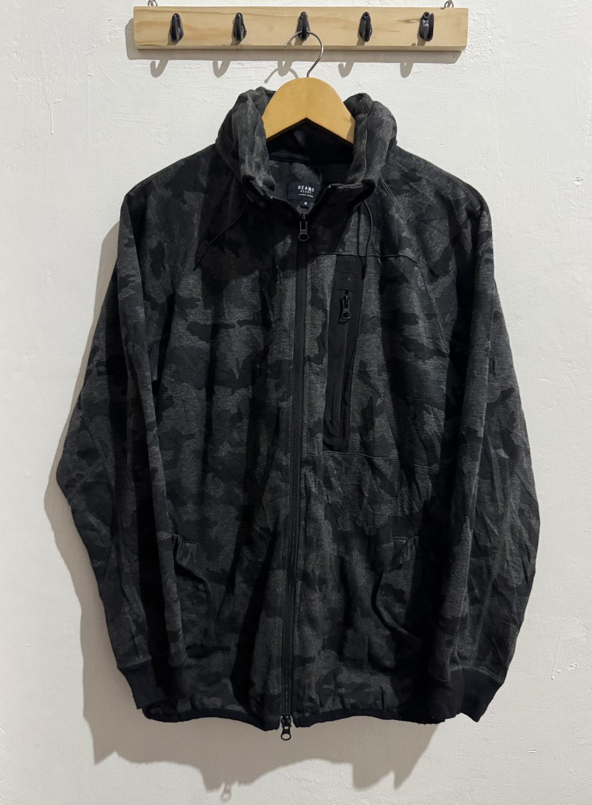 Beams Japan Beams Heart Japan camouflage bono hoodie Size US M / EU 48-50 / 2 - 1 Thumbnail