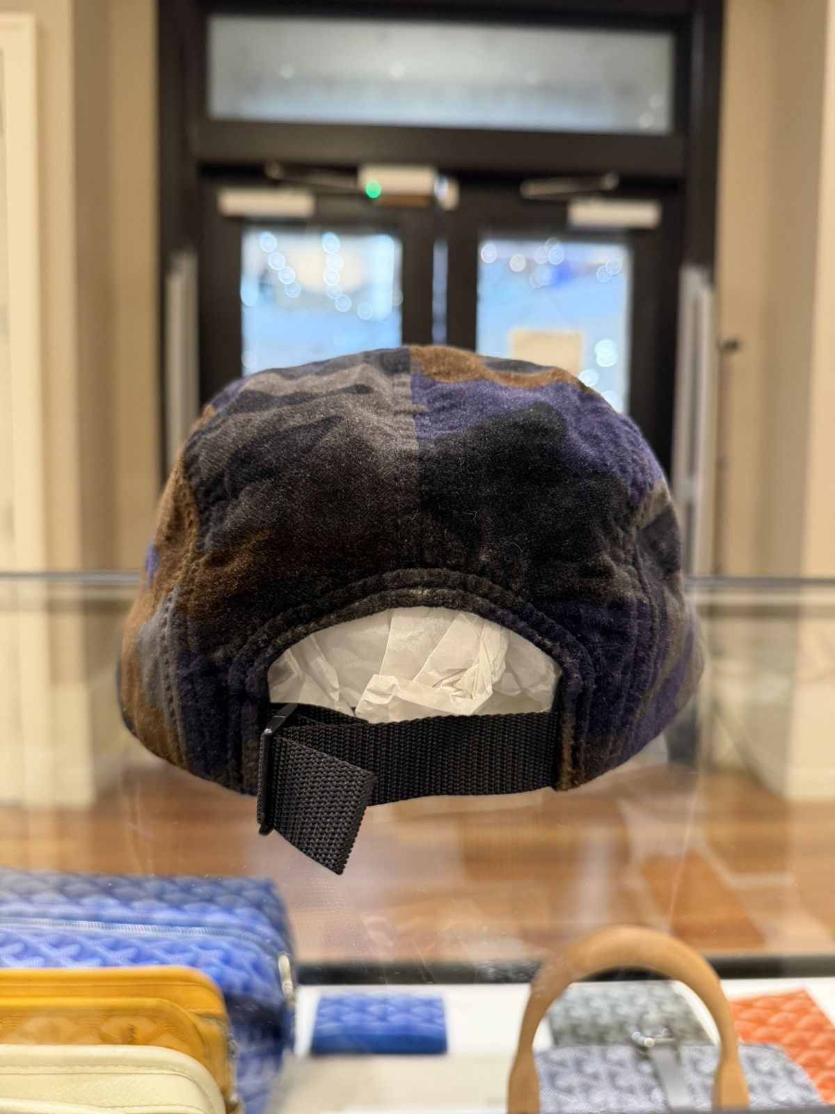 Supreme Supreme Satin Camo Camp Cap Size ONE SIZE - 4 Thumbnail