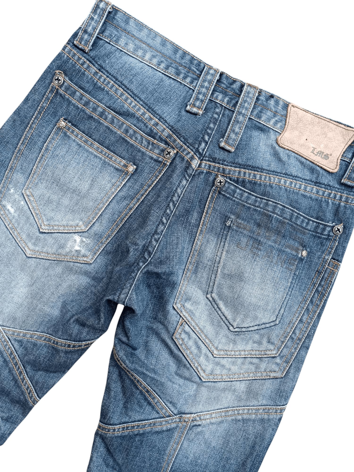 Japanese Brand × Seditionaries RARE 🔥 Japanese Brand LMS Skull Printed Denim E246 Size US 30 / EU 46 - 11 Thumbnail