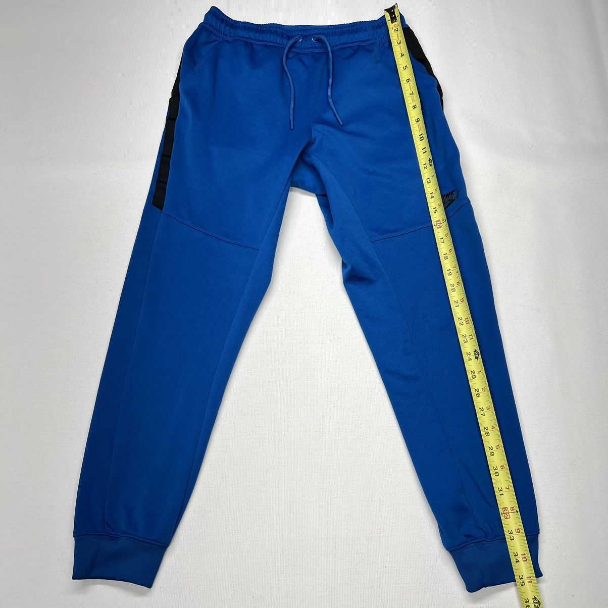 Nike Nike Sweatpants Blue Joggers Fleece Logo Swoosh Active Size US 30 / EU 46 - 21 Thumbnail