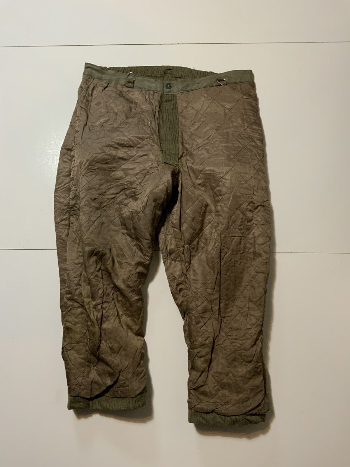 Vintage VTG East German NVA Strichtarn Rain Drop Camouflage Pants Size US 40 / EU 56 - 5 Thumbnail