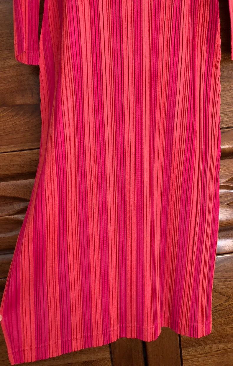 Issey Miyake Issey Miyake size:3 Red dress Size XS / US 0-2 / IT 36-38 - 3 Thumbnail