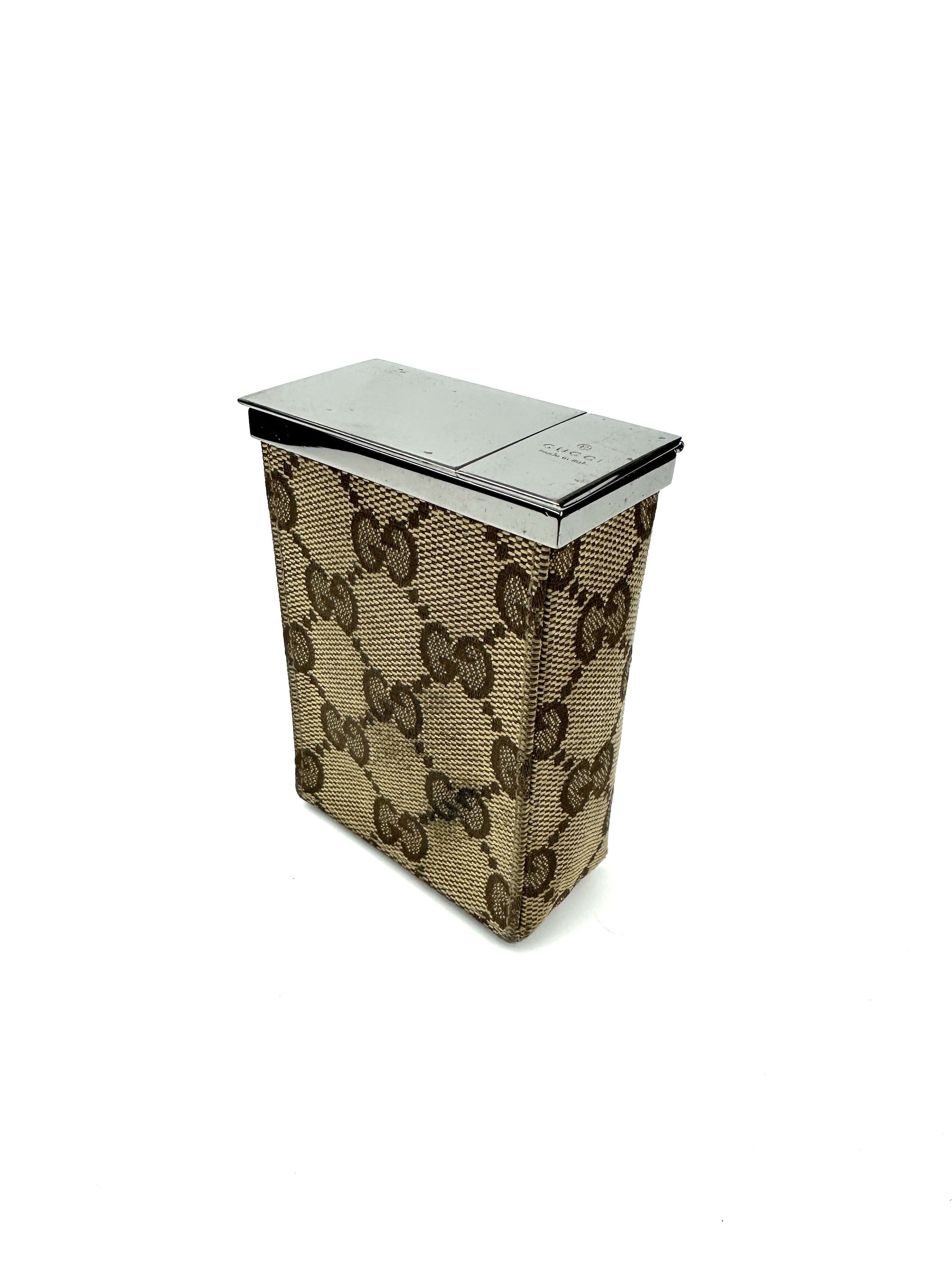 image of Gucci Cigarette / Joint Case in Beige, Men's