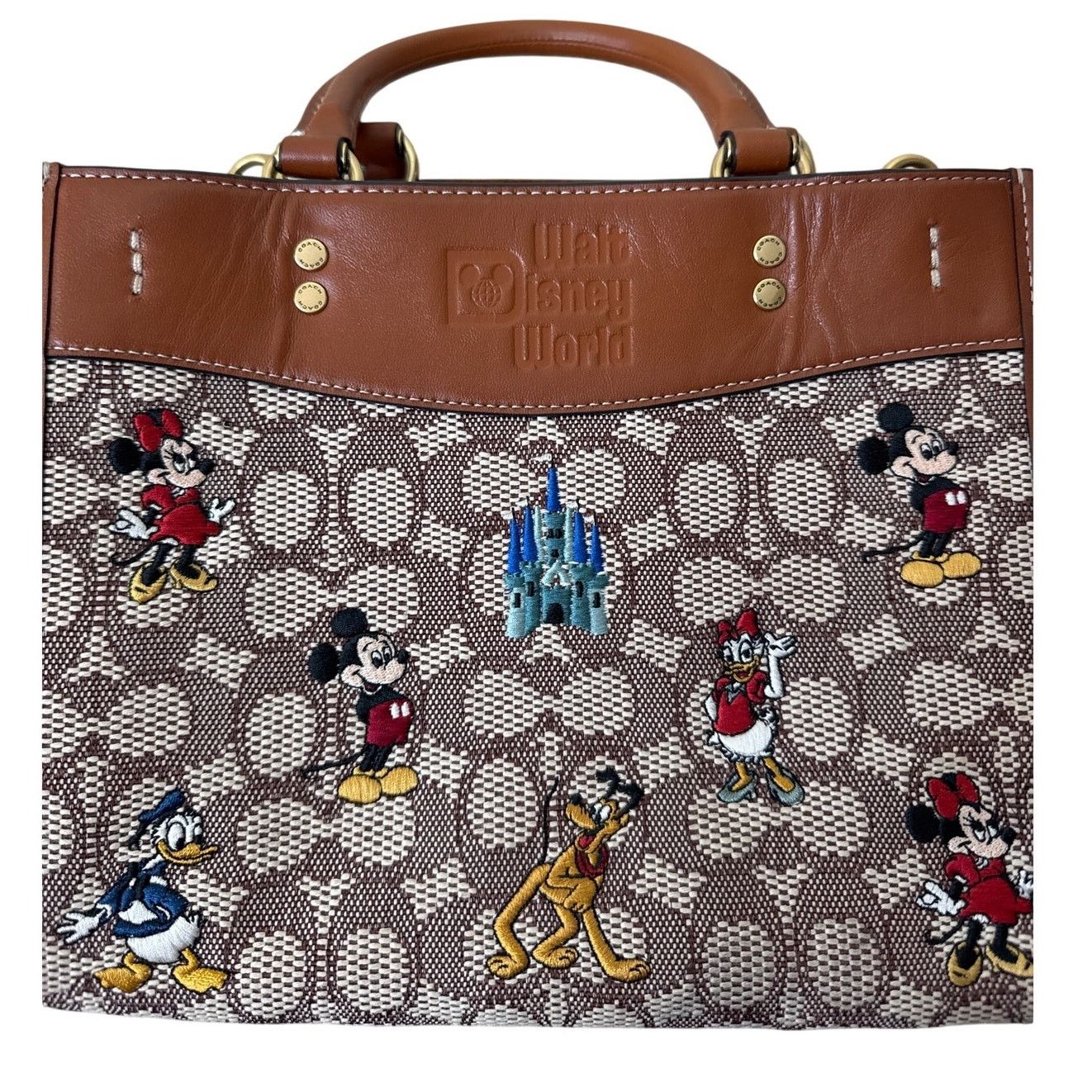 Coach DISNEY X COACH Rogue 25 Signature Satchel Textile Jacquard Size ONE SIZE - 3 Thumbnail