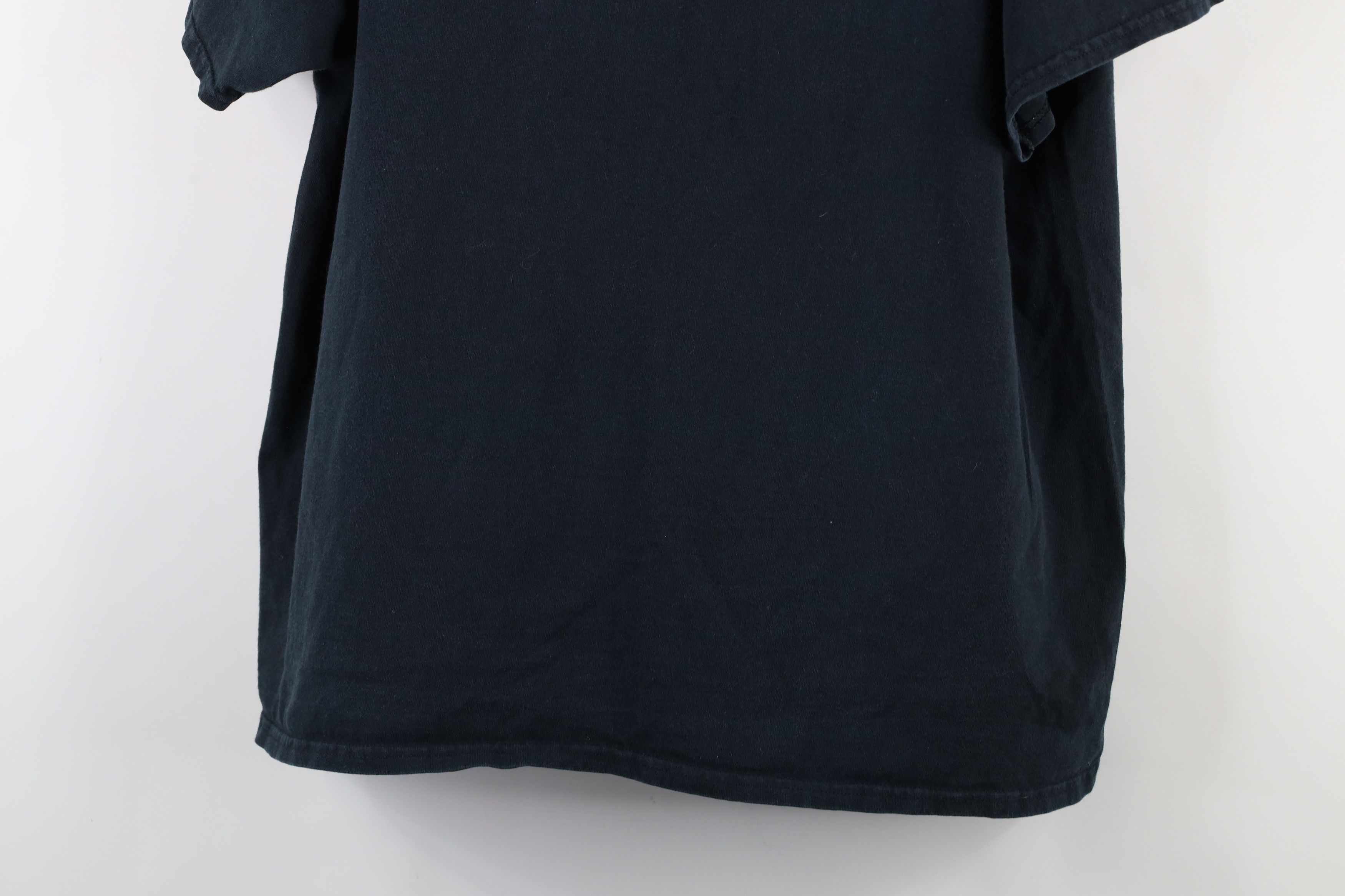 Vintage Vintage 90s Streetwear Short Sleeve T-Shirt Black Cotton Size US XL / EU 56 / 4 - 3 Thumbnail