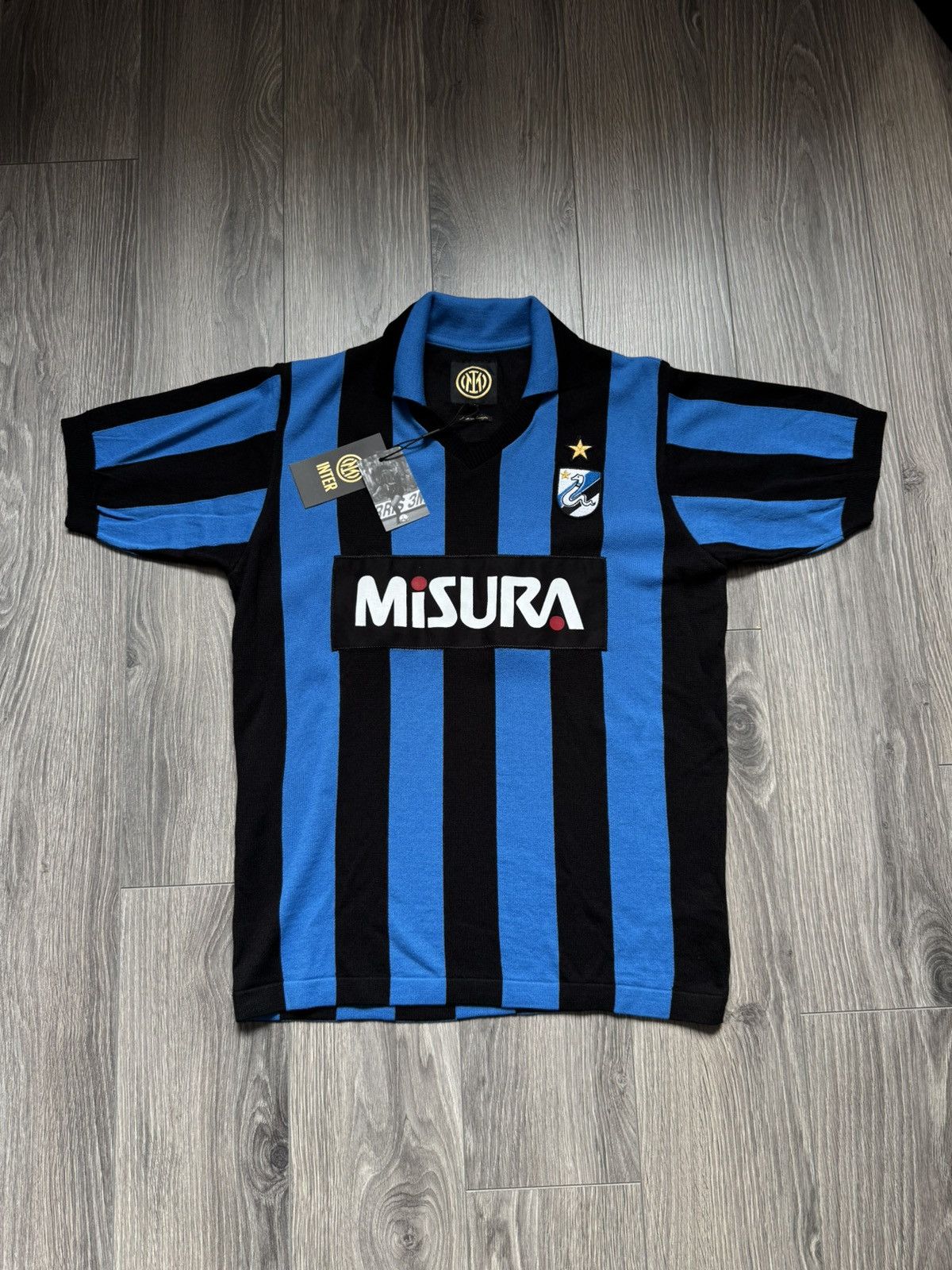 Vintage Inter Milan Home football shirt Soccer Jersey Replica Size US M / EU 48-50 / 2 - 1 Thumbnail
