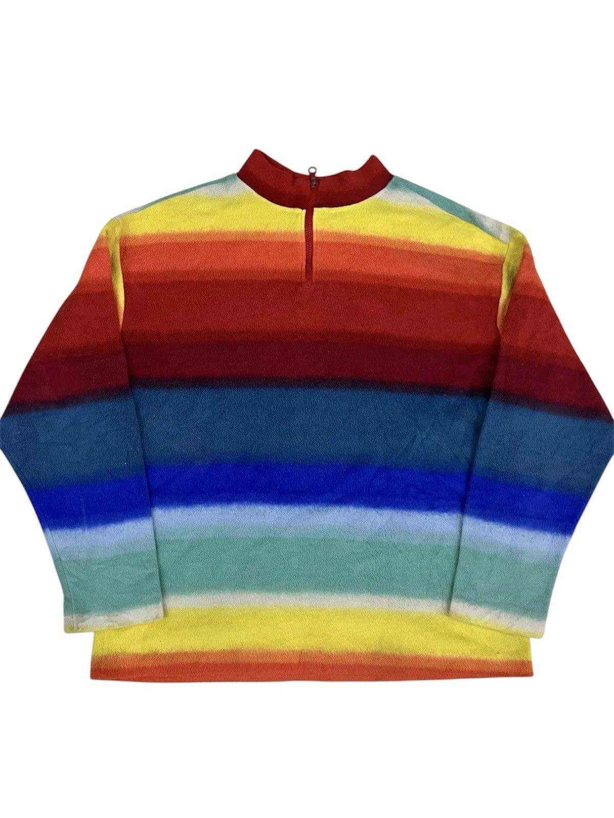 United Colors Of Benetton 🎱 Combo Deal Lots of 3 Fleece Fullprinted Jackets Size US M / EU 48-50 / 2 - 16 Thumbnail