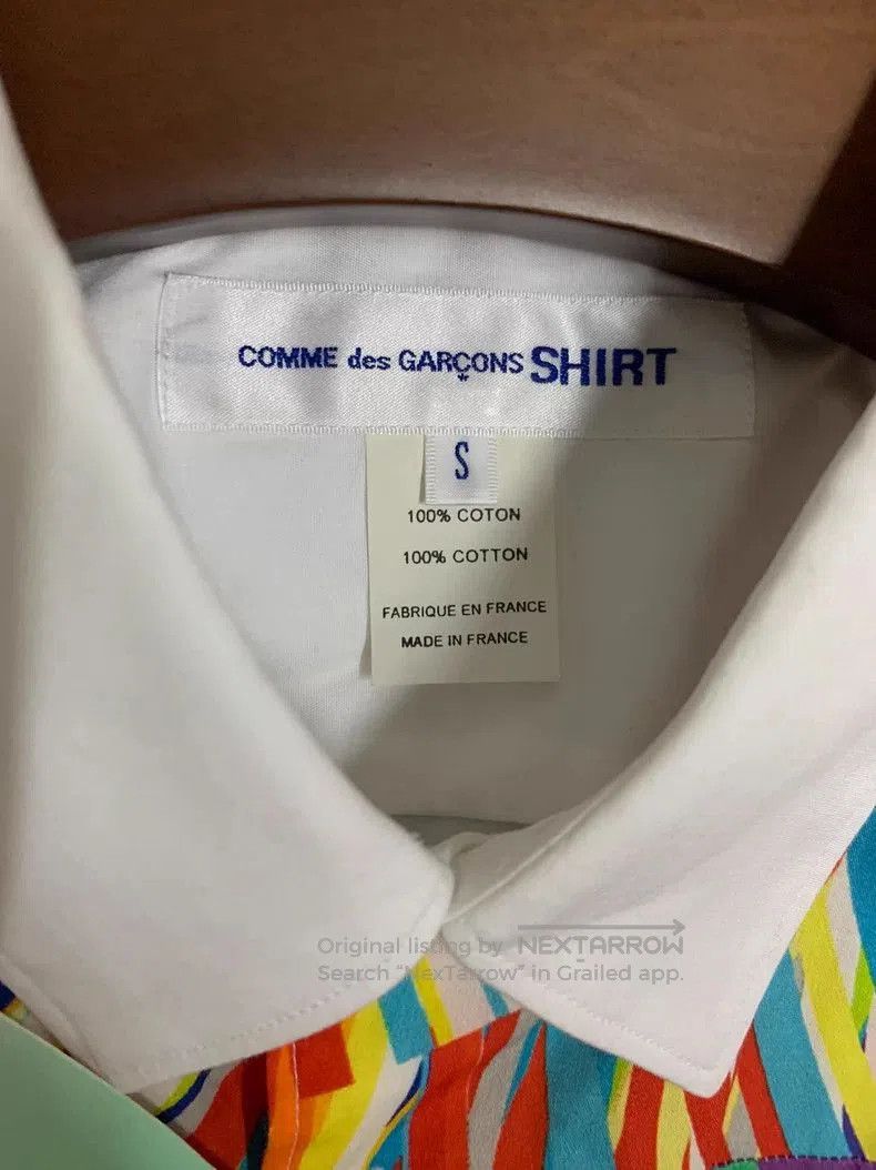 Comme des Garcons COMME DES GARCONS SHIRT Patchwork Cotton Shirt. Size US M / EU 48-50 / 2 - 3 Thumbnail