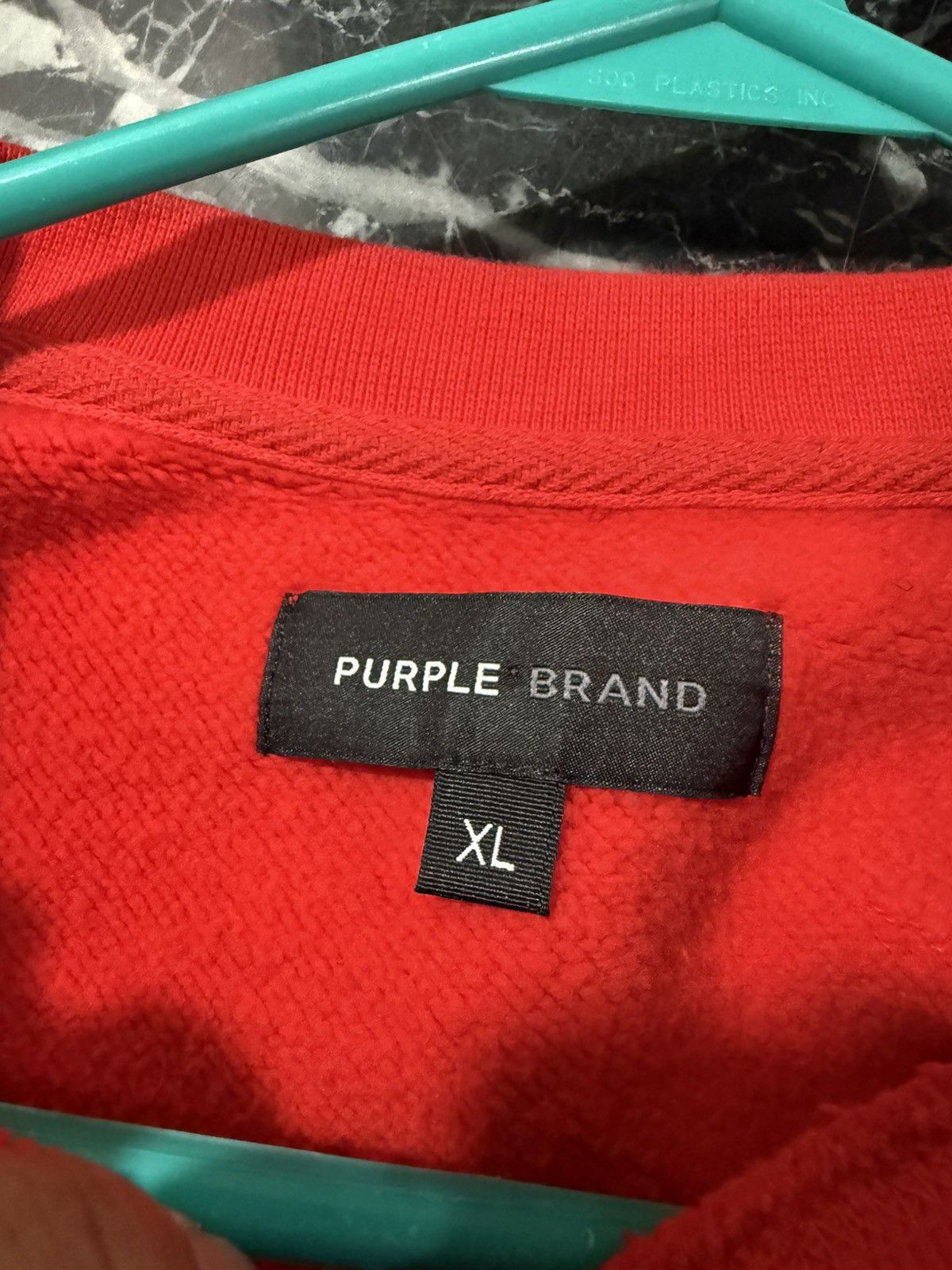 Purple Brand Purple Brand Fleece Crewneck New York Size XL Size US XL / EU 56 / 4 - 5 Thumbnail