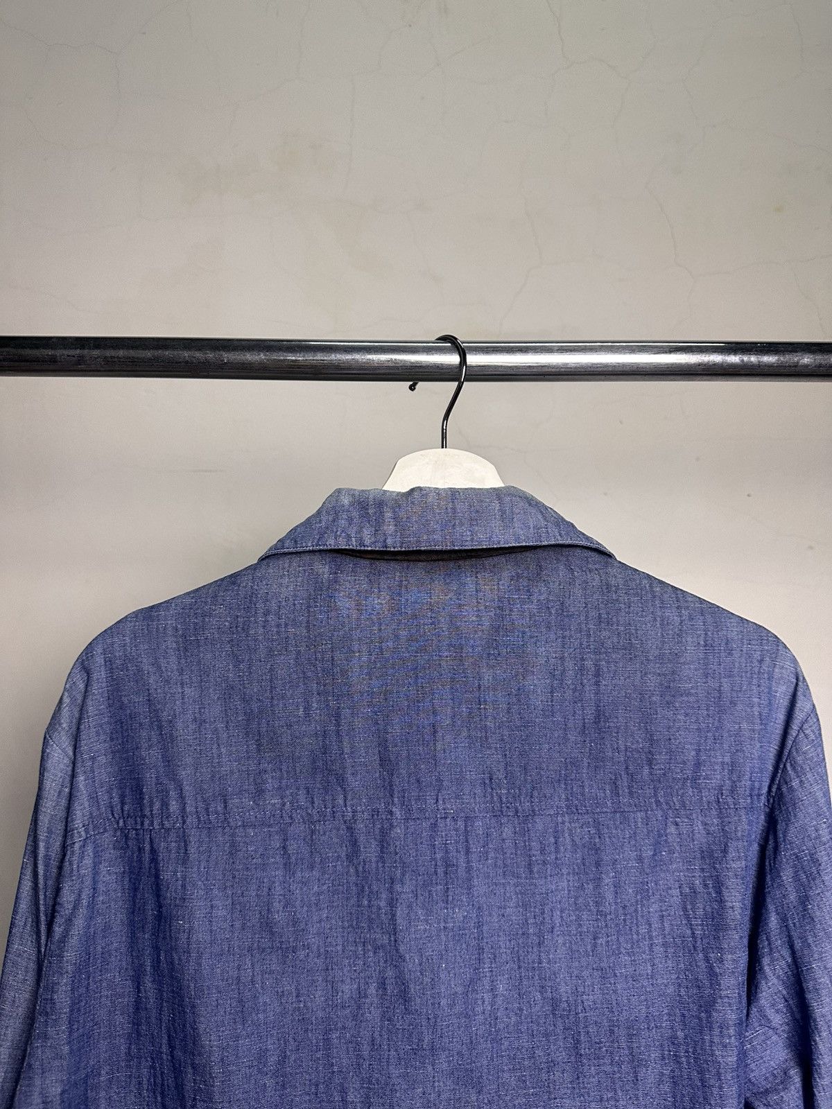 Loro Piana Loro Piana Cotton Boxy Overshirt Jacket Size US S / EU 44-46 / 1 - 15 Thumbnail