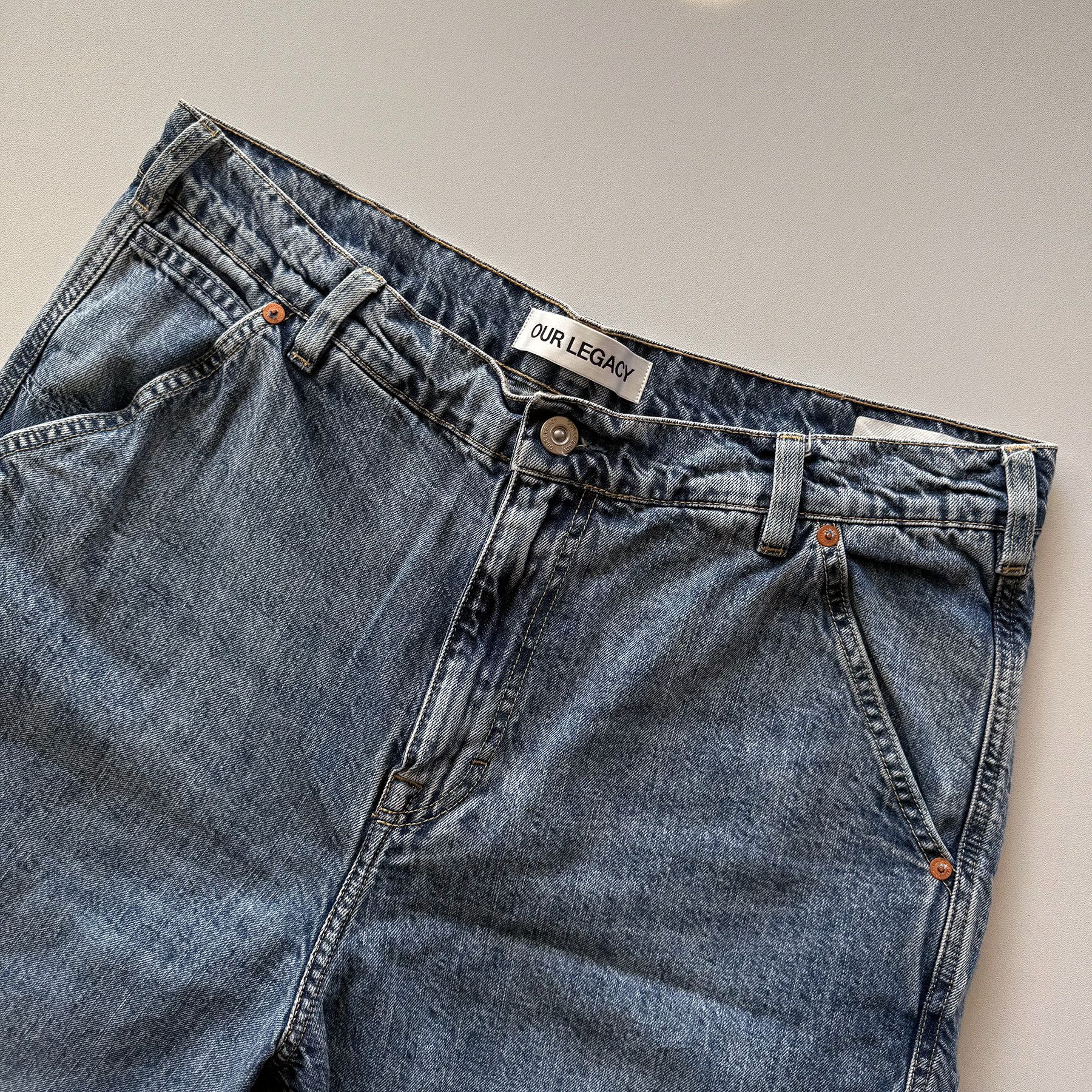Our Legacy Our Legacy Joiner Trousers Denim $480 Size US 34 / EU 50 - 8 Thumbnail