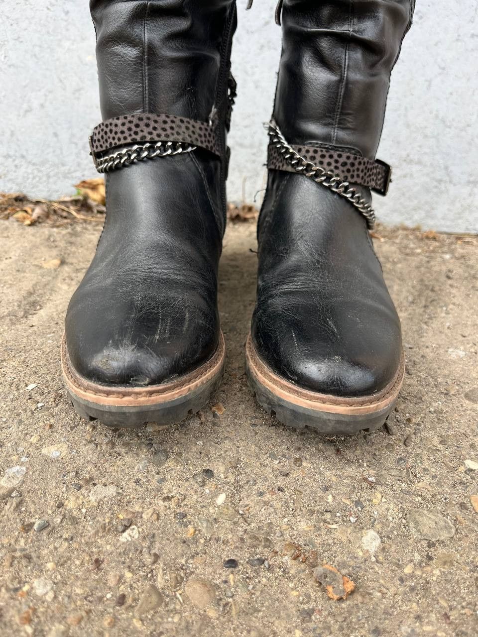 If Six Was Nine × Japanese Brand × Vintage Vintage As 98 Guidi style Leather Faded Biker High Boots Size US 6 / IT 36 - 6 Thumbnail