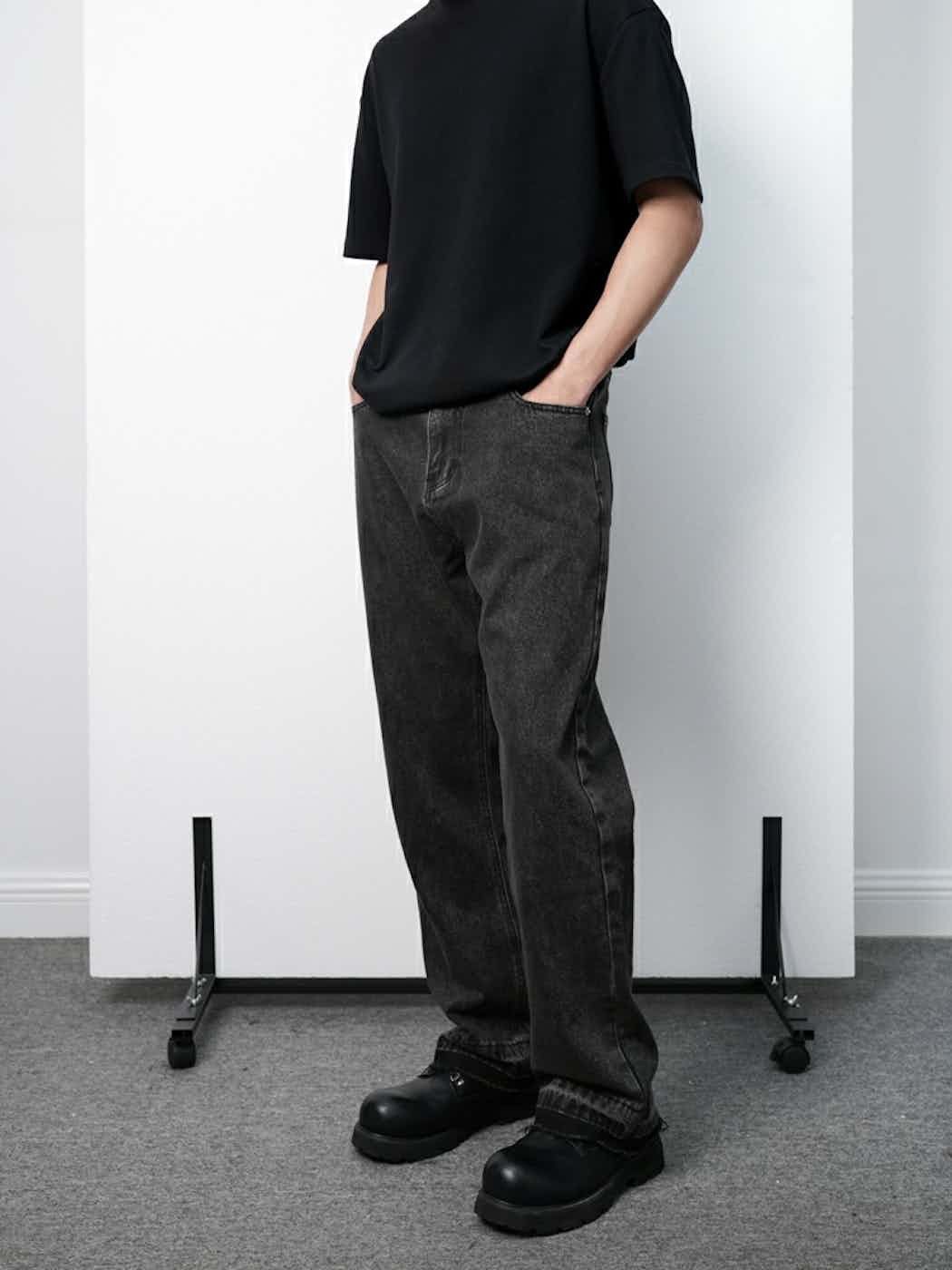 urban washed faded retro yuppie jeans