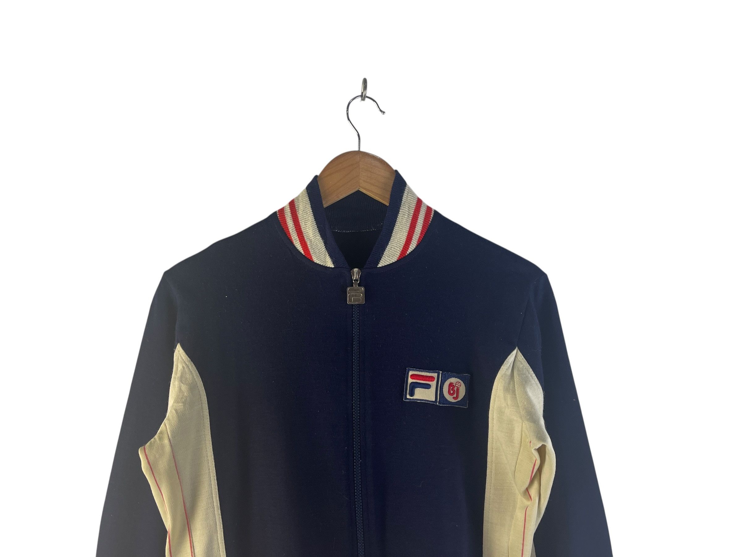 Fila Vintage FILA Björn Borg BJ Logo Track Jacket Made in Italy Size US S / EU 44-46 / 1 - 9 Thumbnail