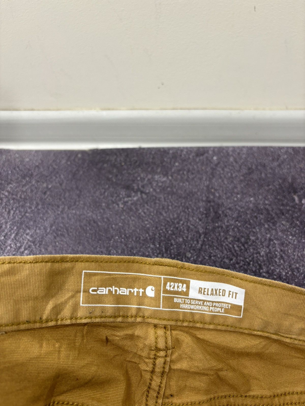 Carhartt Vintage Carhartt USA Canvas Work Relaxed Fit Baggy Pants Size US 42 / EU 58 - 15 Thumbnail