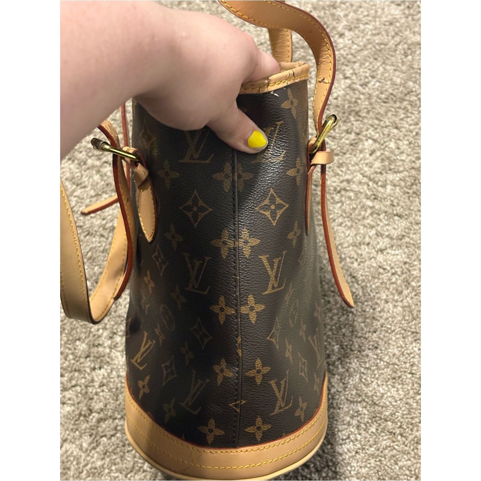 Louis Vuitton (Louis Vuitton) Monogram Bucket Bag: 9” x 10”: not auth Size ONE SIZE - 14 Thumbnail