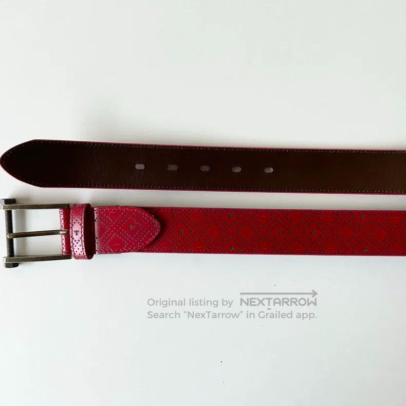 Vivienne Westwood Vivienne Westwood Saturn Diamond Pattern Screw buckle Belt Size ONE SIZE - 3 Thumbnail