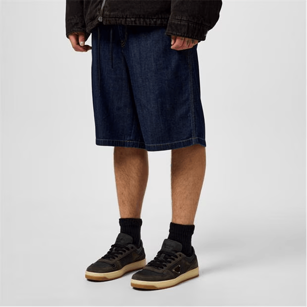 Prada Downtown Delavé Suede Trainers Size US 9 / EU 42 - 2 Thumbnail