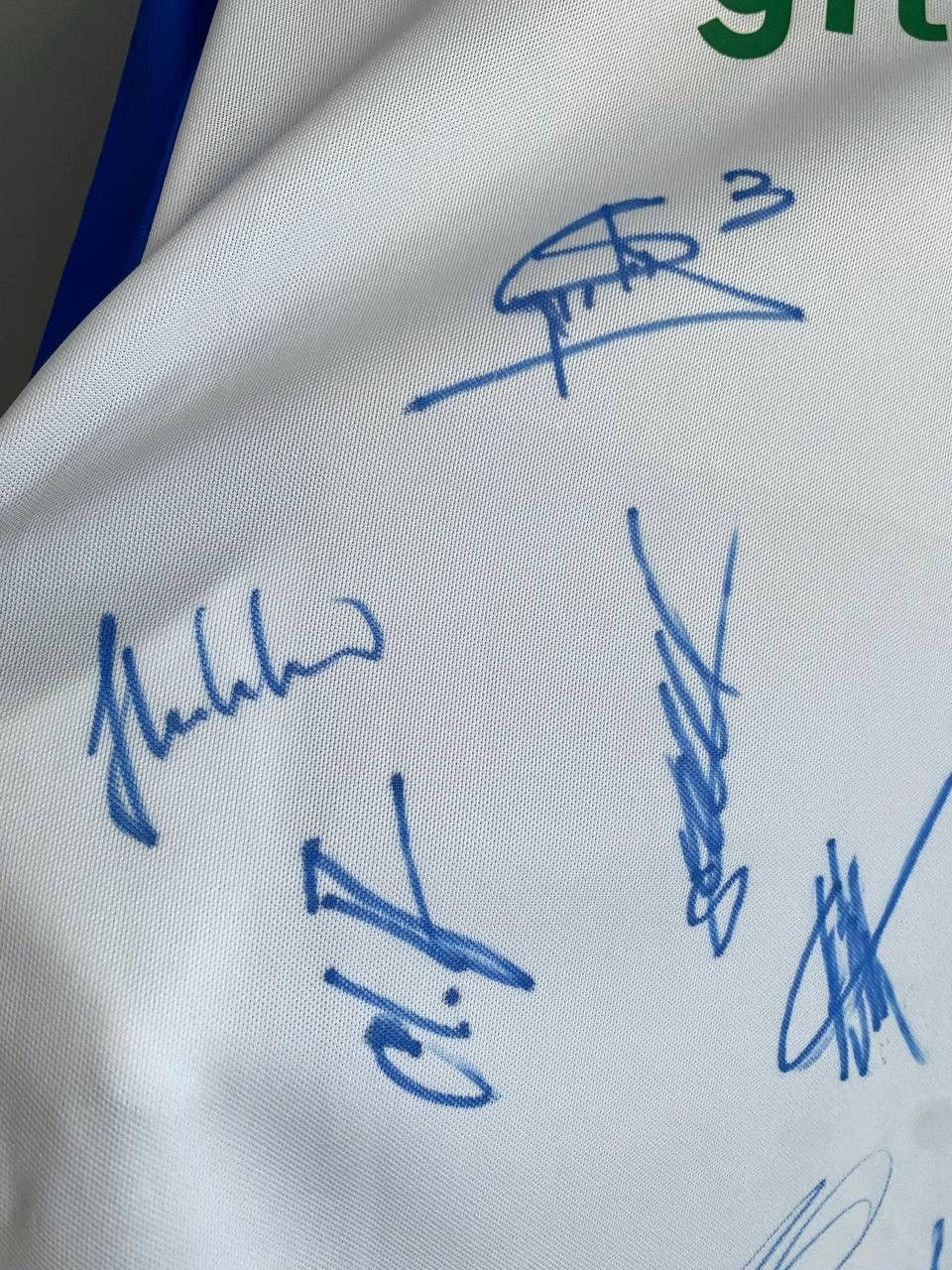 Puma Grasshopper Zurich 2013/14 Home Soccer Jersey Autograph Team Size US XL / EU 56 / 4 - 8 Thumbnail