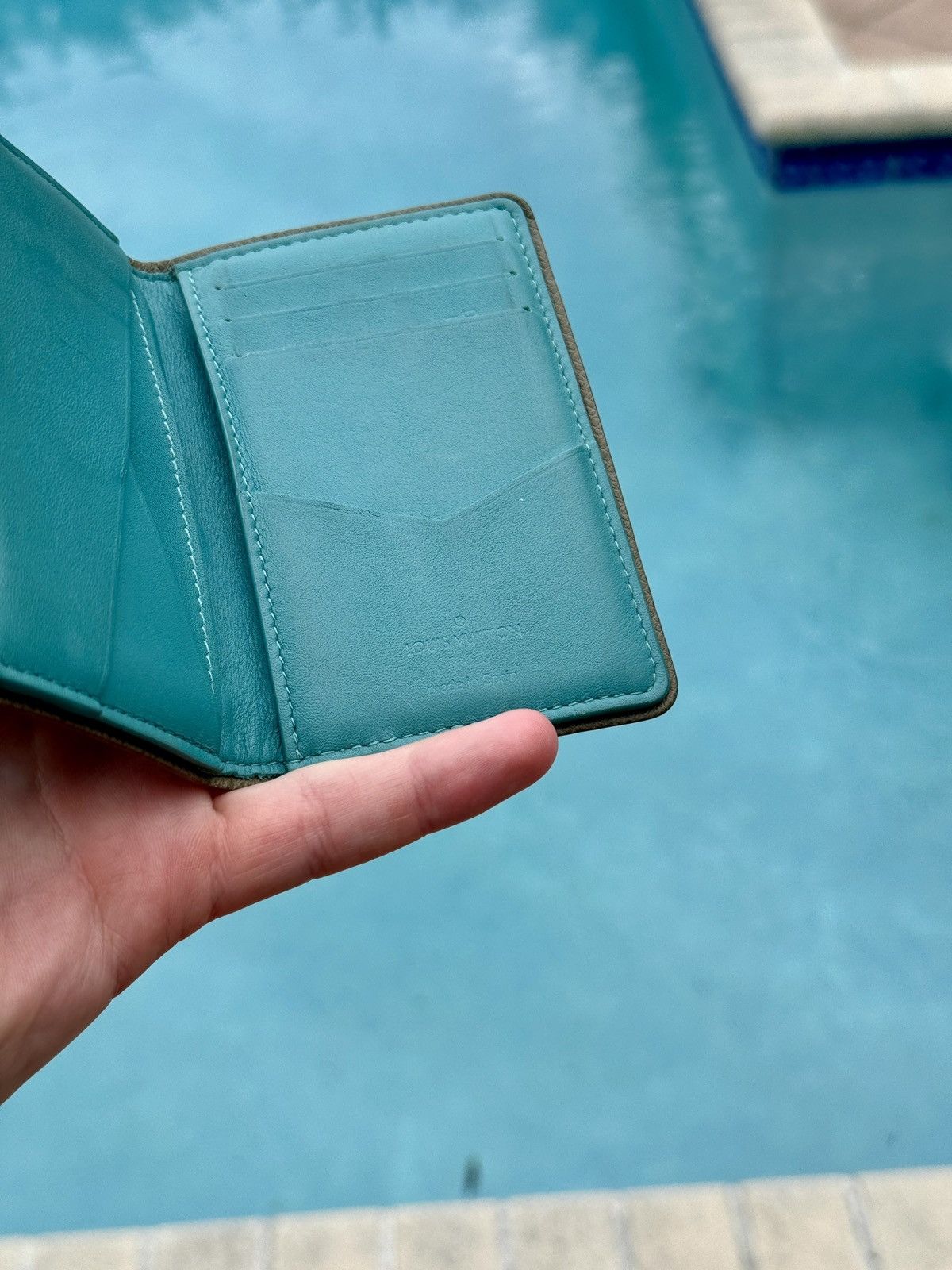 Louis Vuitton Louis Vuitton Blue Mania Pocket Organizer Size ONE SIZE - 9 Thumbnail