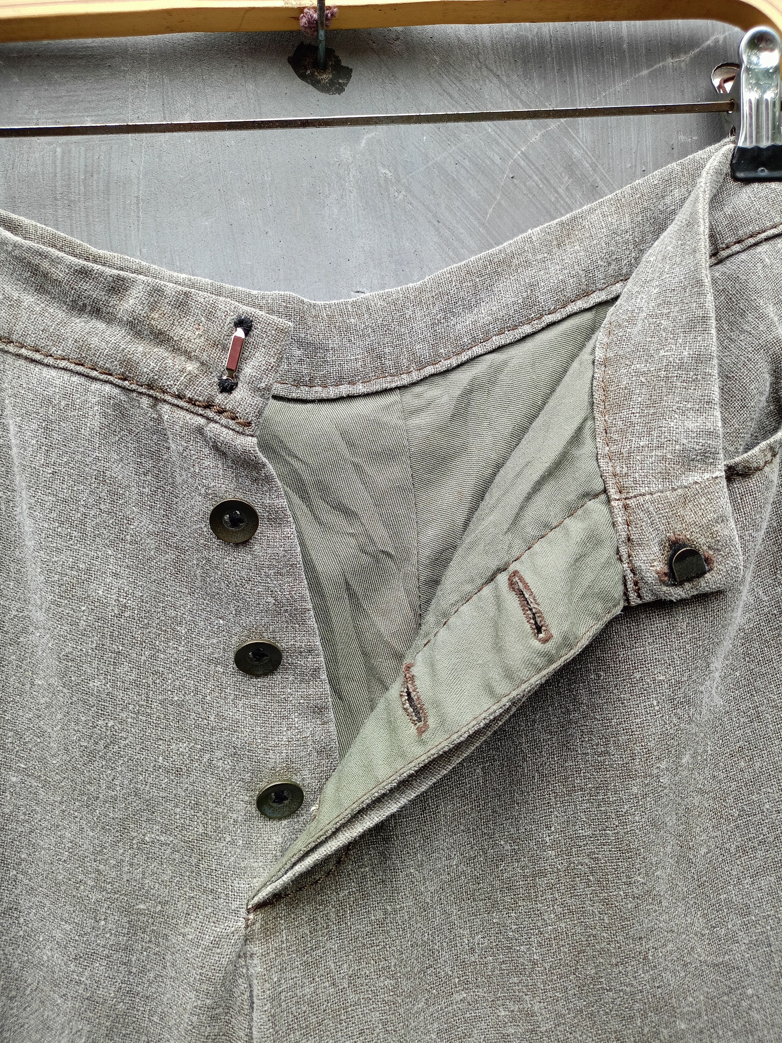 Denime Denime Orizzonti double layers Linen pants Size US 30 / EU 46 - 3 Thumbnail