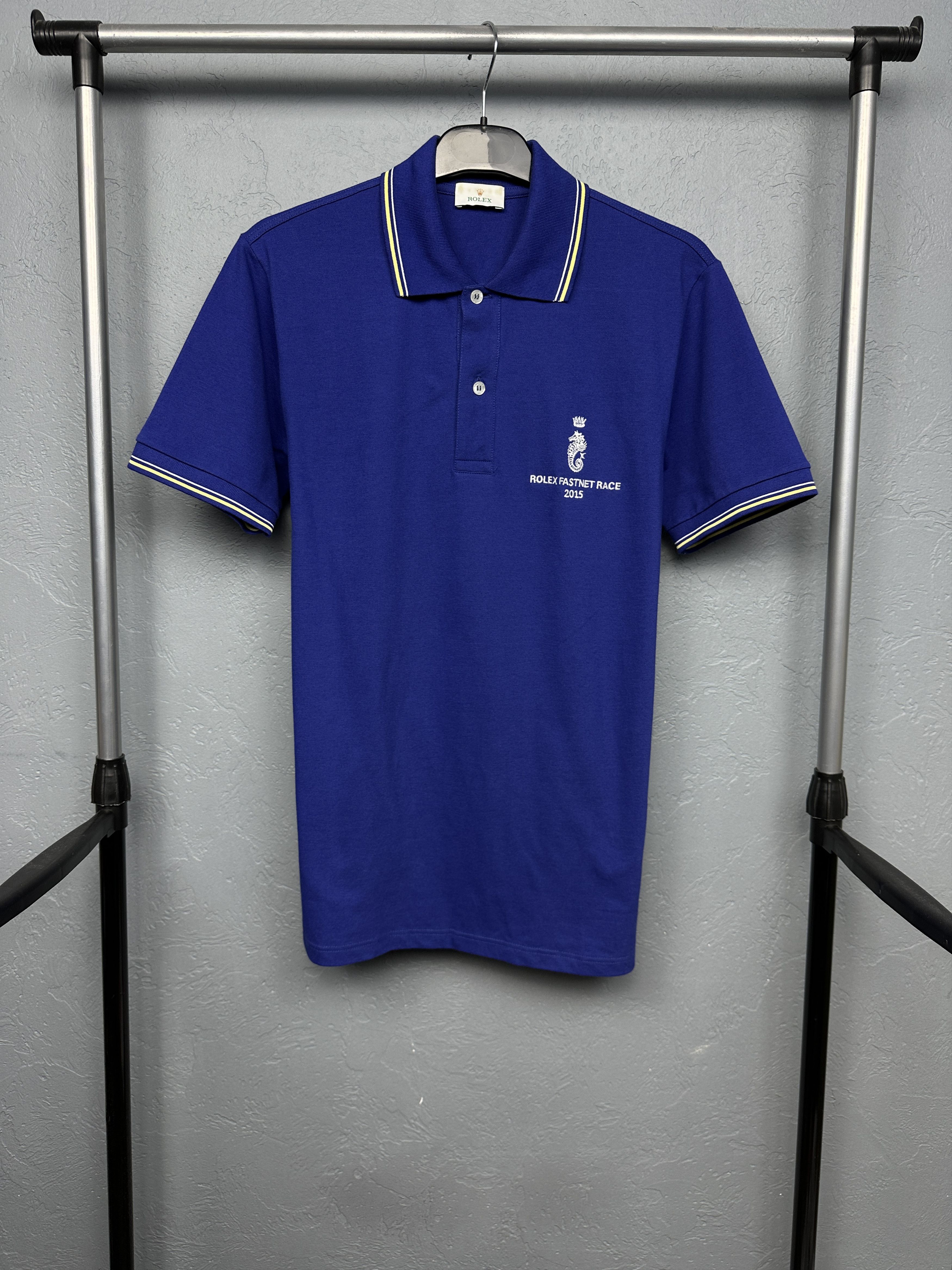 Rolex Rolex Fastnet Race 2015 Mens Uniform Polo Shirt Size US S / EU 44-46 / 1 - 1 Thumbnail