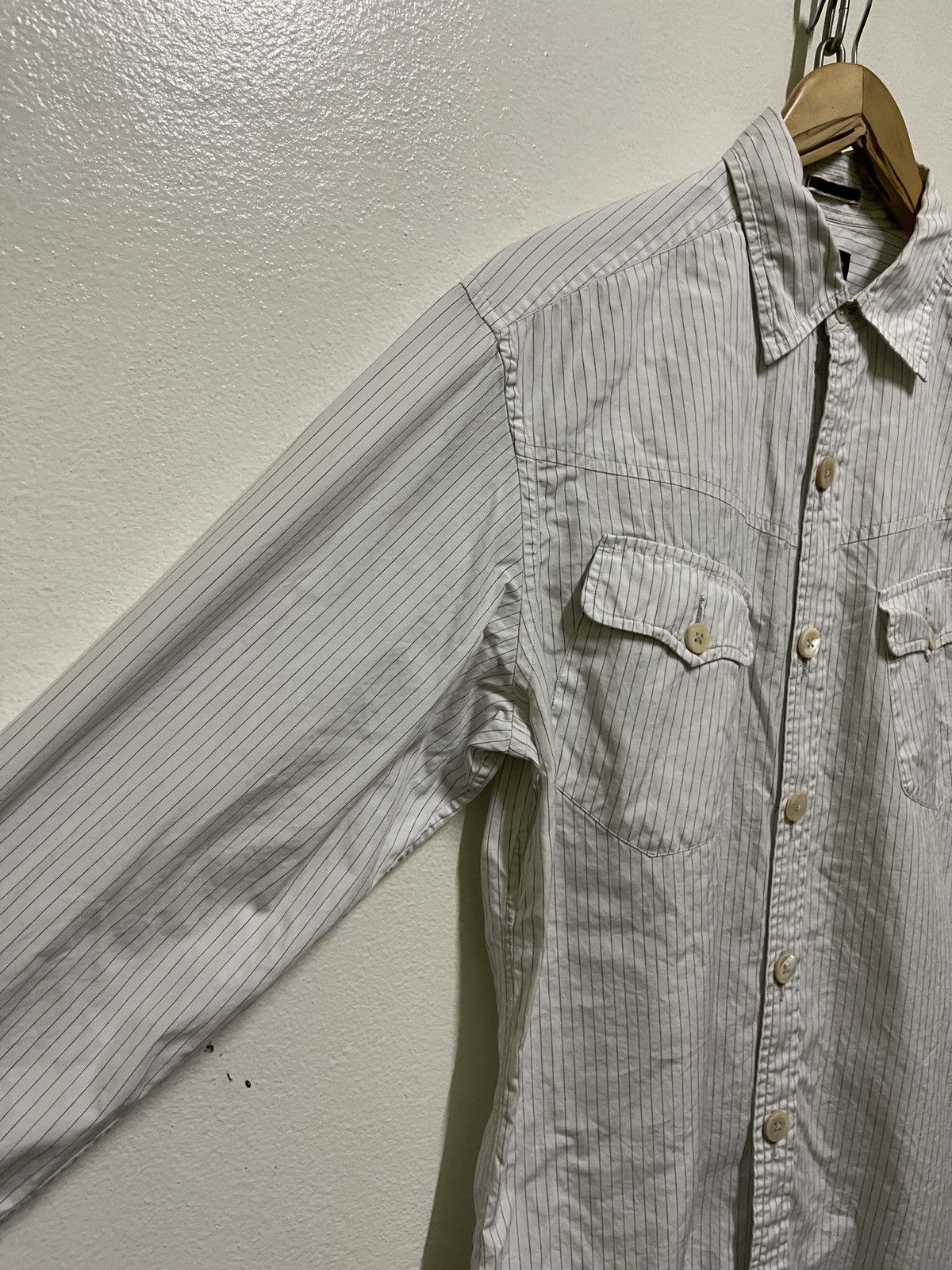 Paul Smith Paul Smith Striped Shirt Size US L / EU 52-54 / 3 - 2 Thumbnail
