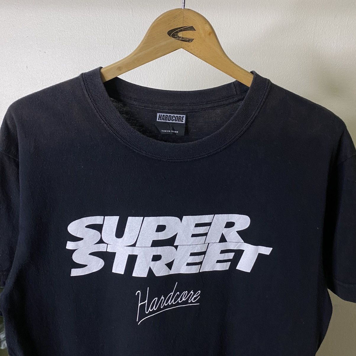 Japanese Brand Japan Streetwear Brand HARDCORE Super Street T Shirt Size US L / EU 52-54 / 3 - 8 Thumbnail