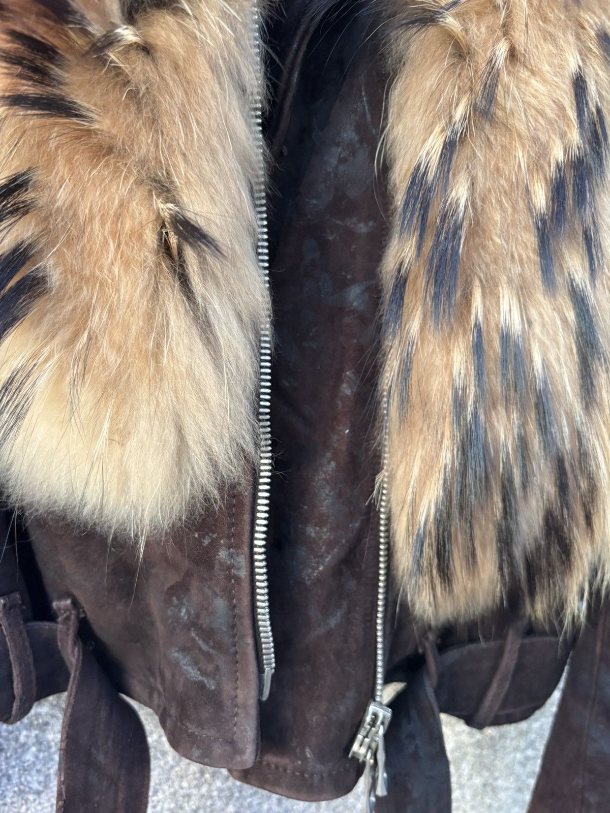 Balmain Balmain AW10 waxed rabbit fur leather jacket Size US M / EU 48-50 / 2 - 5 Thumbnail