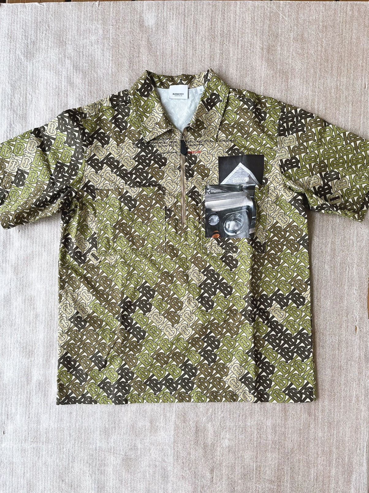 Burberry Burberry letter pattern T-shirt Size US M / EU 48-50 / 2 - 1 Thumbnail