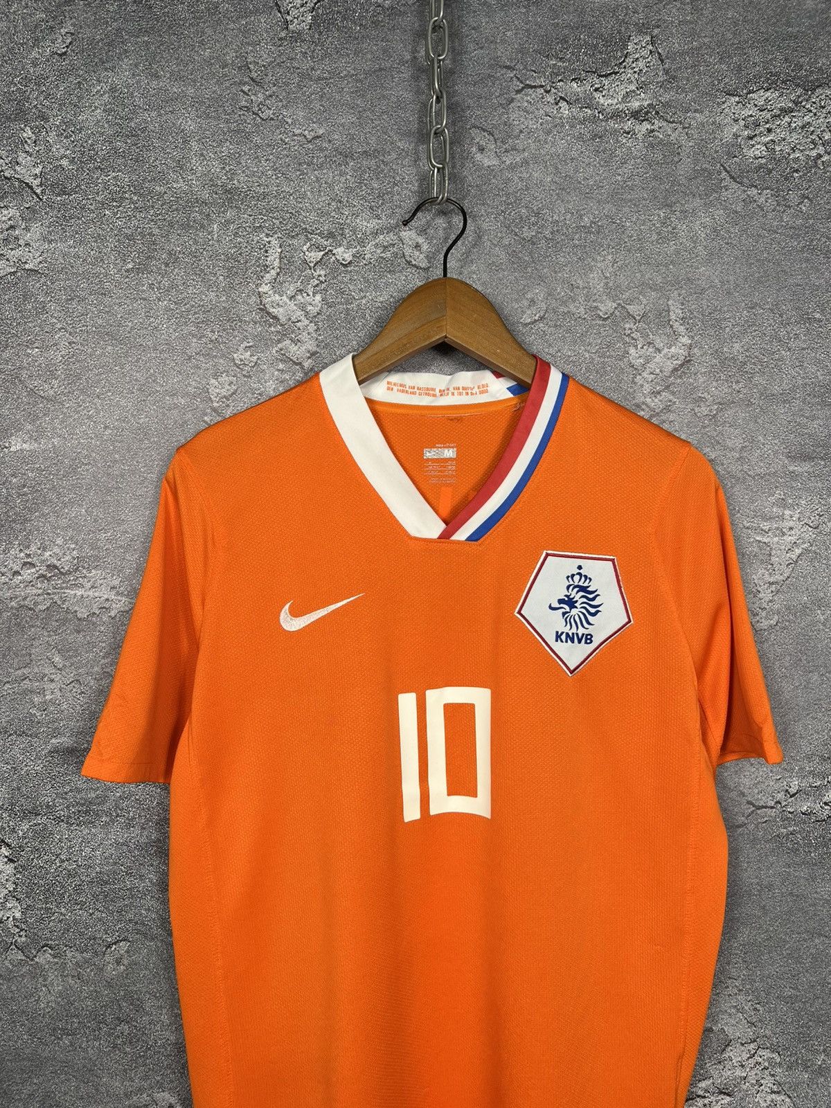 Nike Vintage Nike 2008/10 Nederland #10 Sneijder Holland Jersey Size US M / EU 48-50 / 2 - 3 Thumbnail